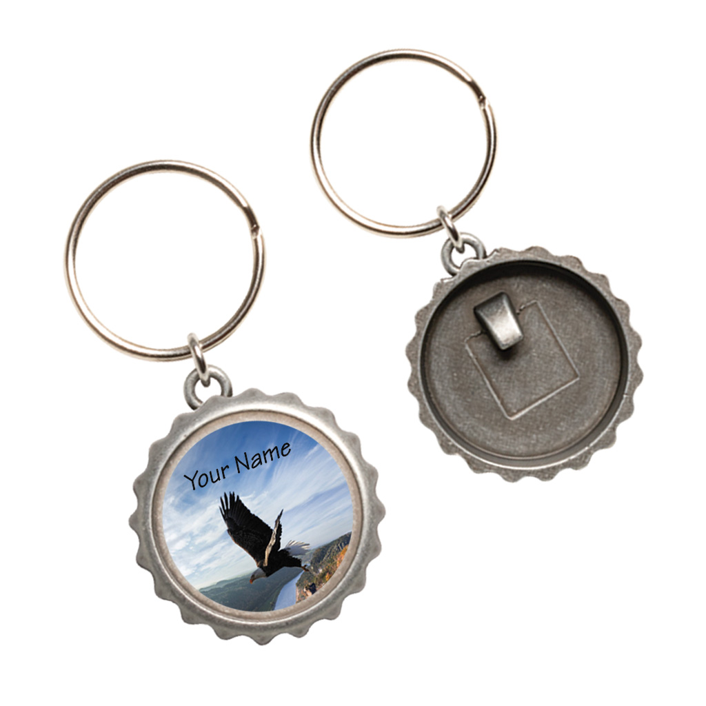 Bottle Cap Keychain 40103