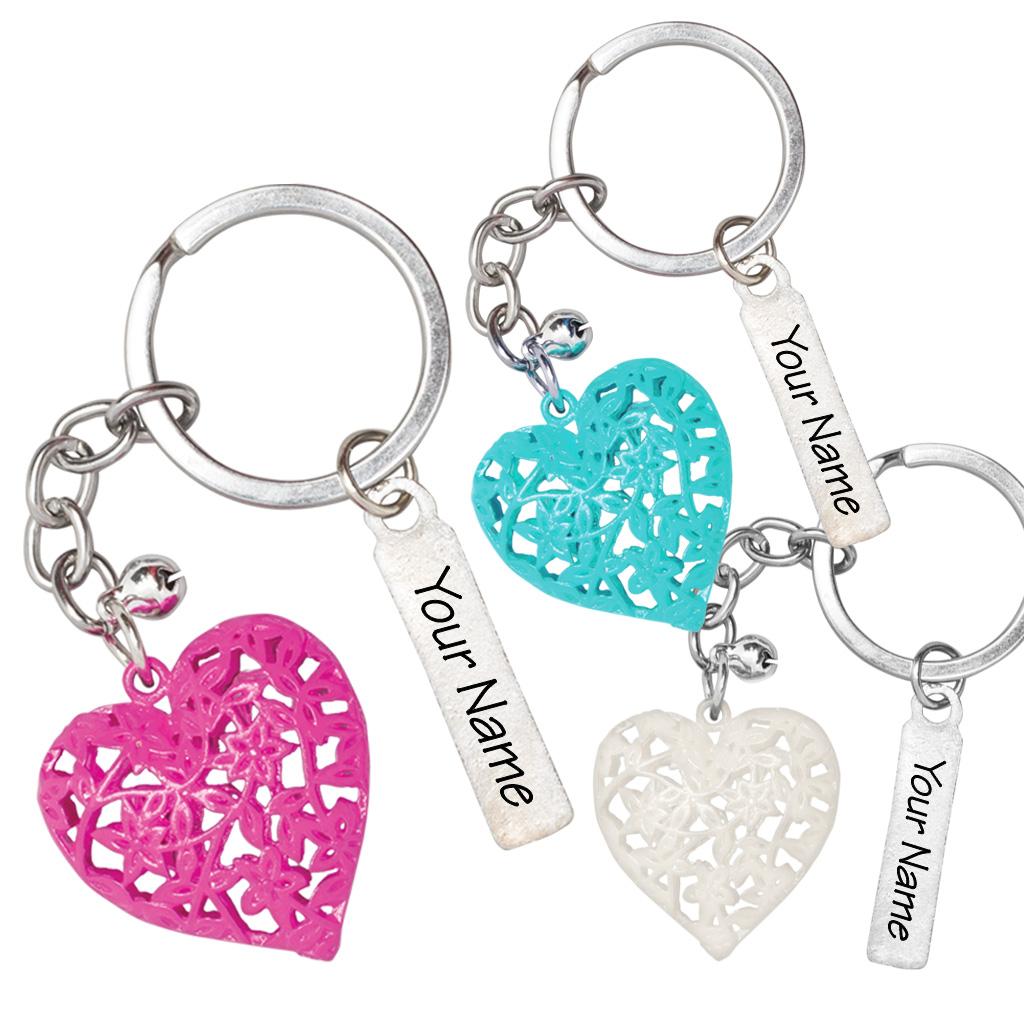Filigree Heart Keychain 40144