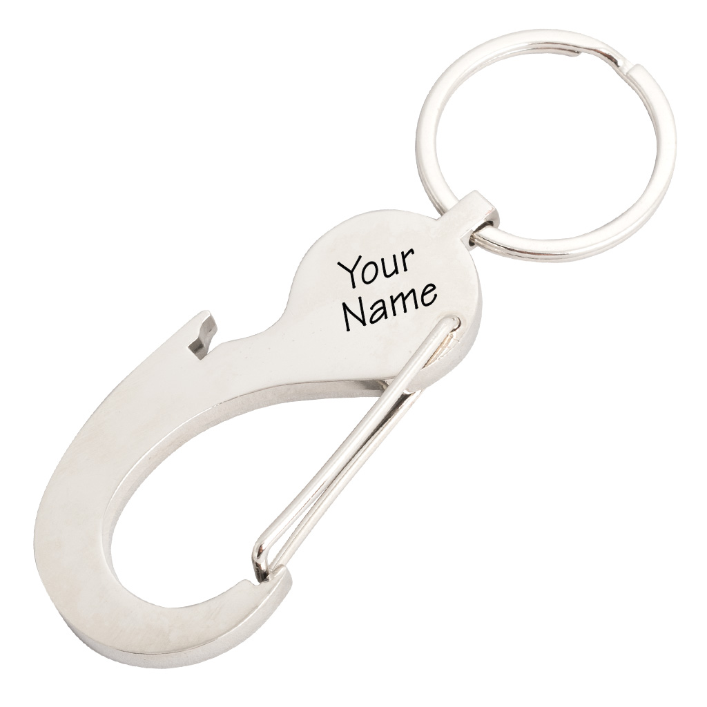 Carabiner Opener Keychain 40147