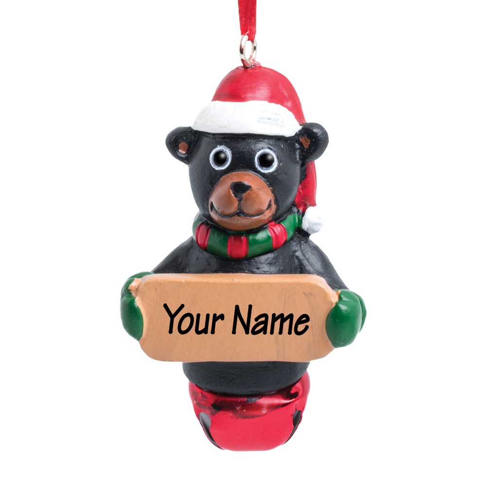 Jingle Bell Bear Ornament 40174