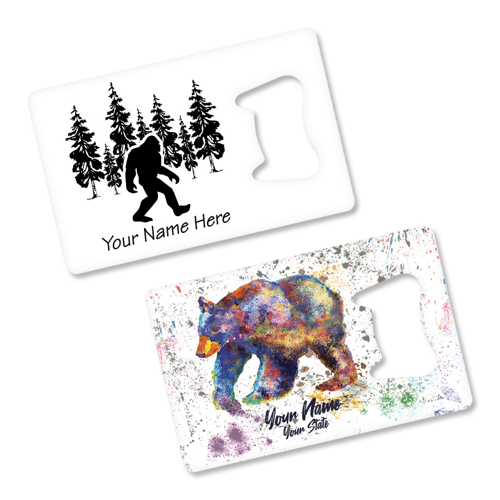 Rectangular Metal Bottle Opener Magnet 40188