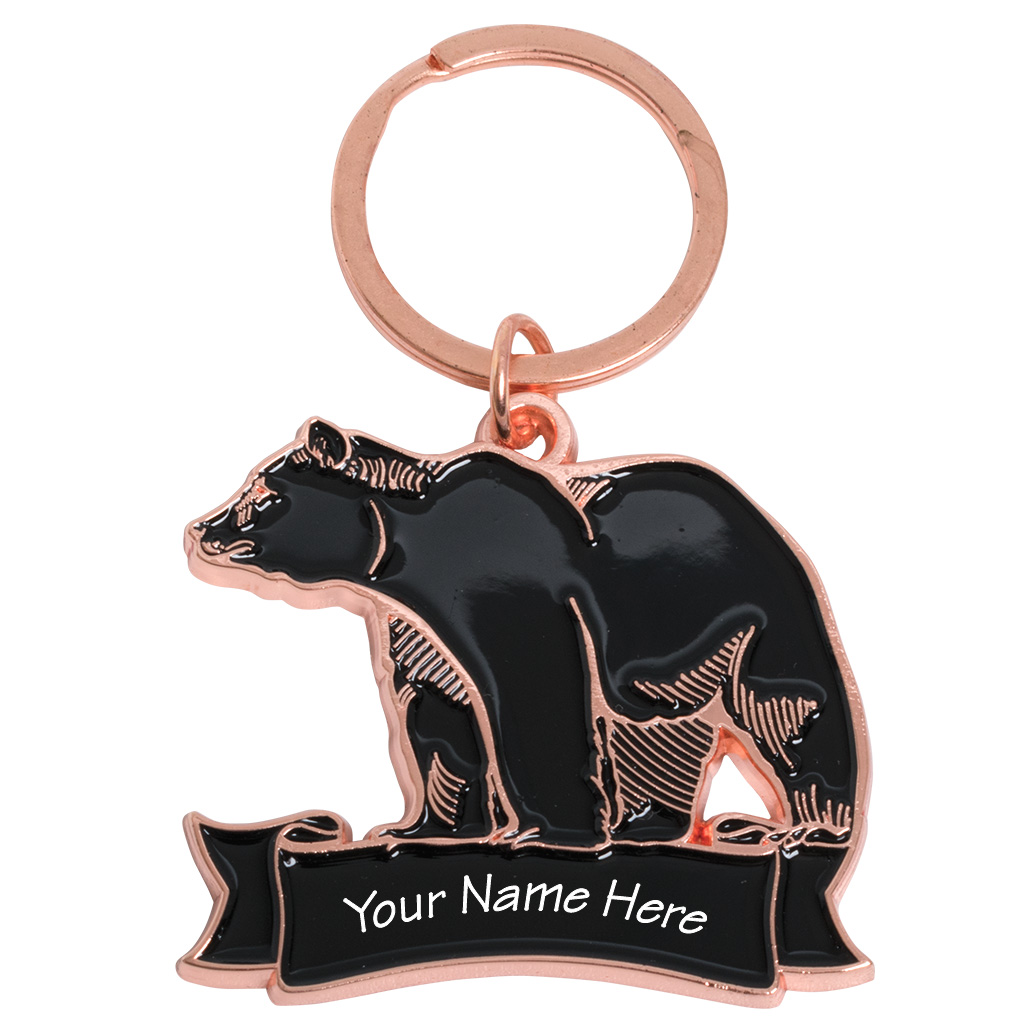Bear And Banner Keychain 40238
