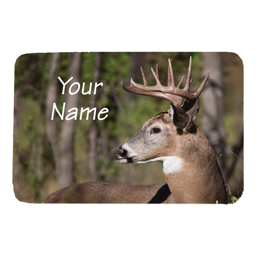 Rectangular Ceramic Magnet, Deer Design 40281DEE