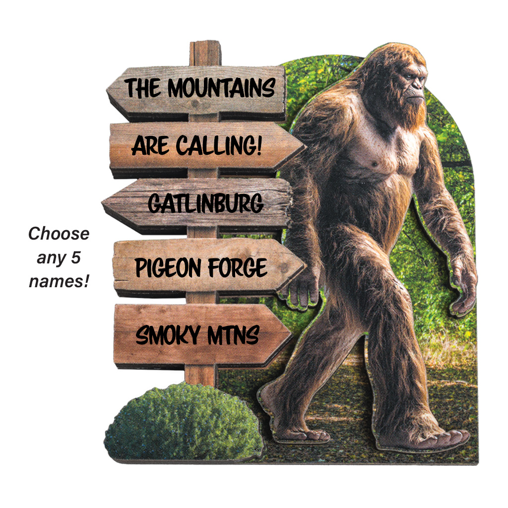 Bigfoot Magnet 40345