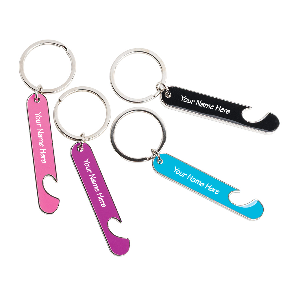 Skinny Bottle Opener Keychain 4A 40375