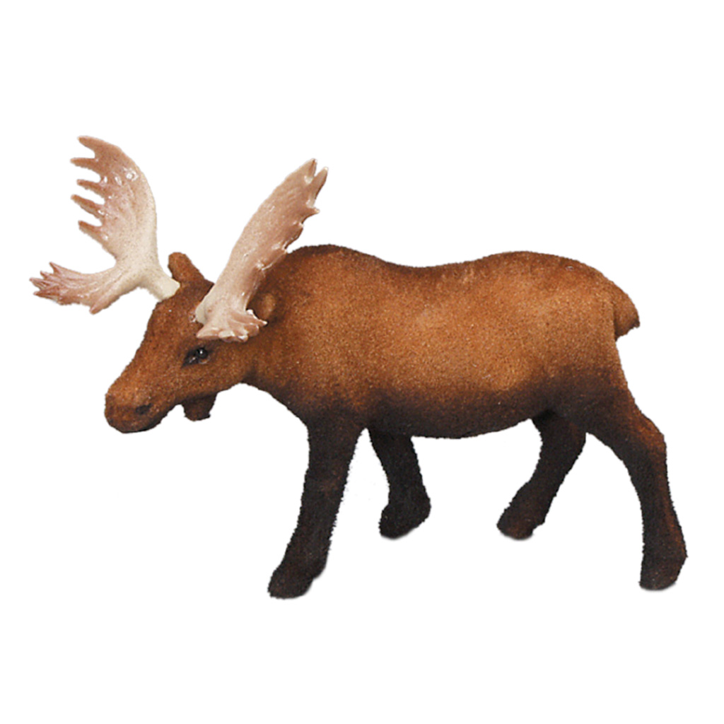 Flocked 3"  Moose 61247
