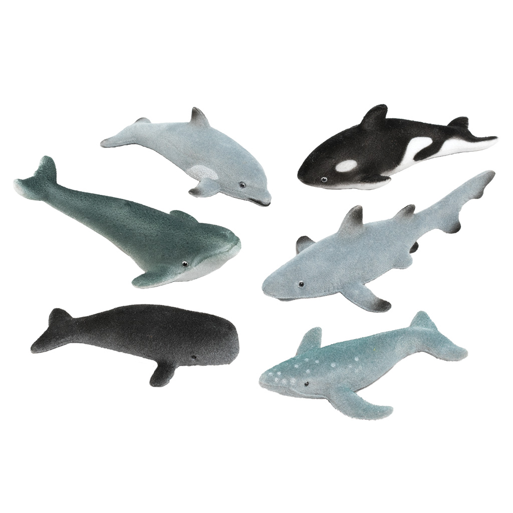 Flocked Sea Life 63410