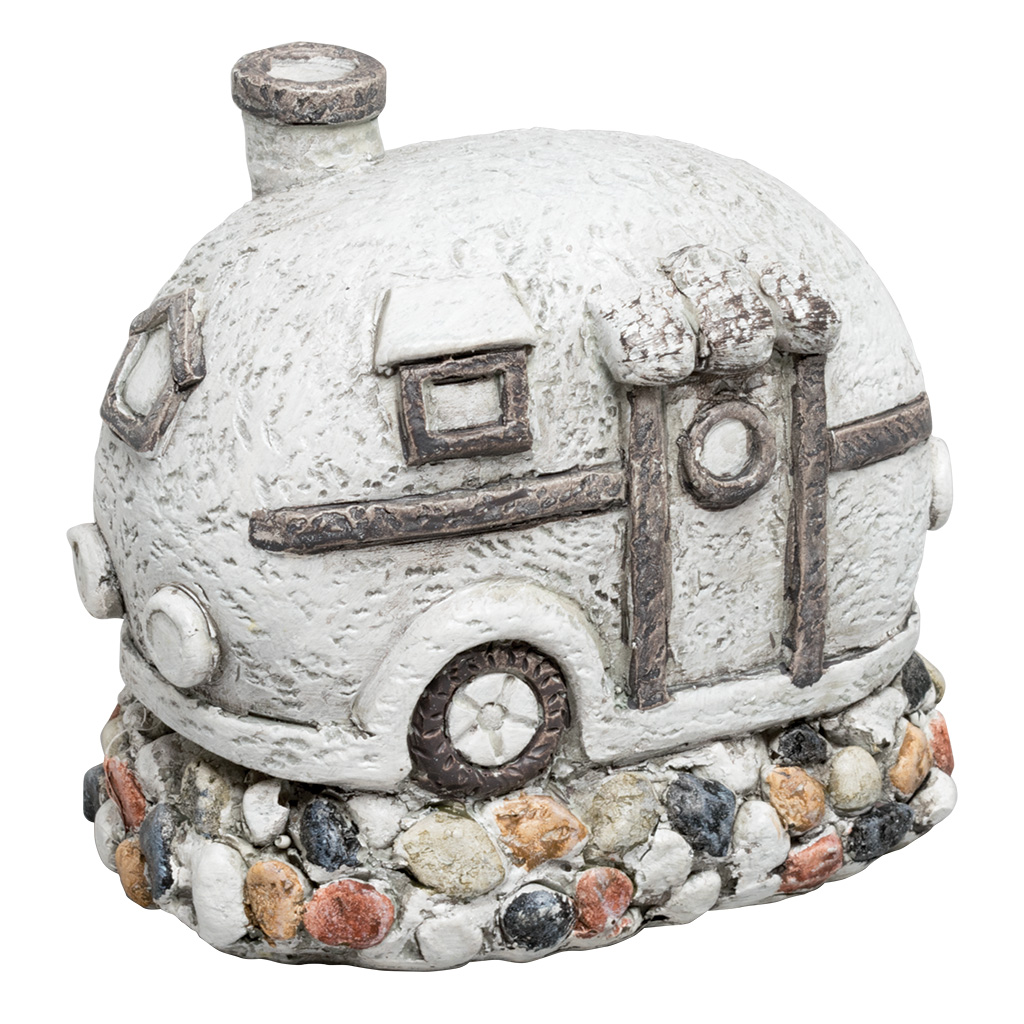Pebble-Stone Camper Figurine 63467