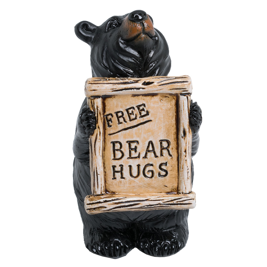 Bear with 'Bear Hugs' Plaque 63506