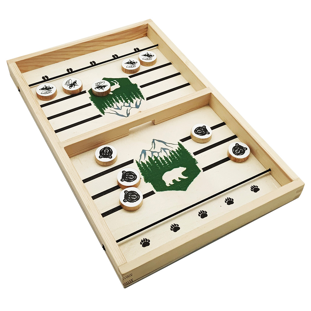 Puck Game With Bear And Moose 63532