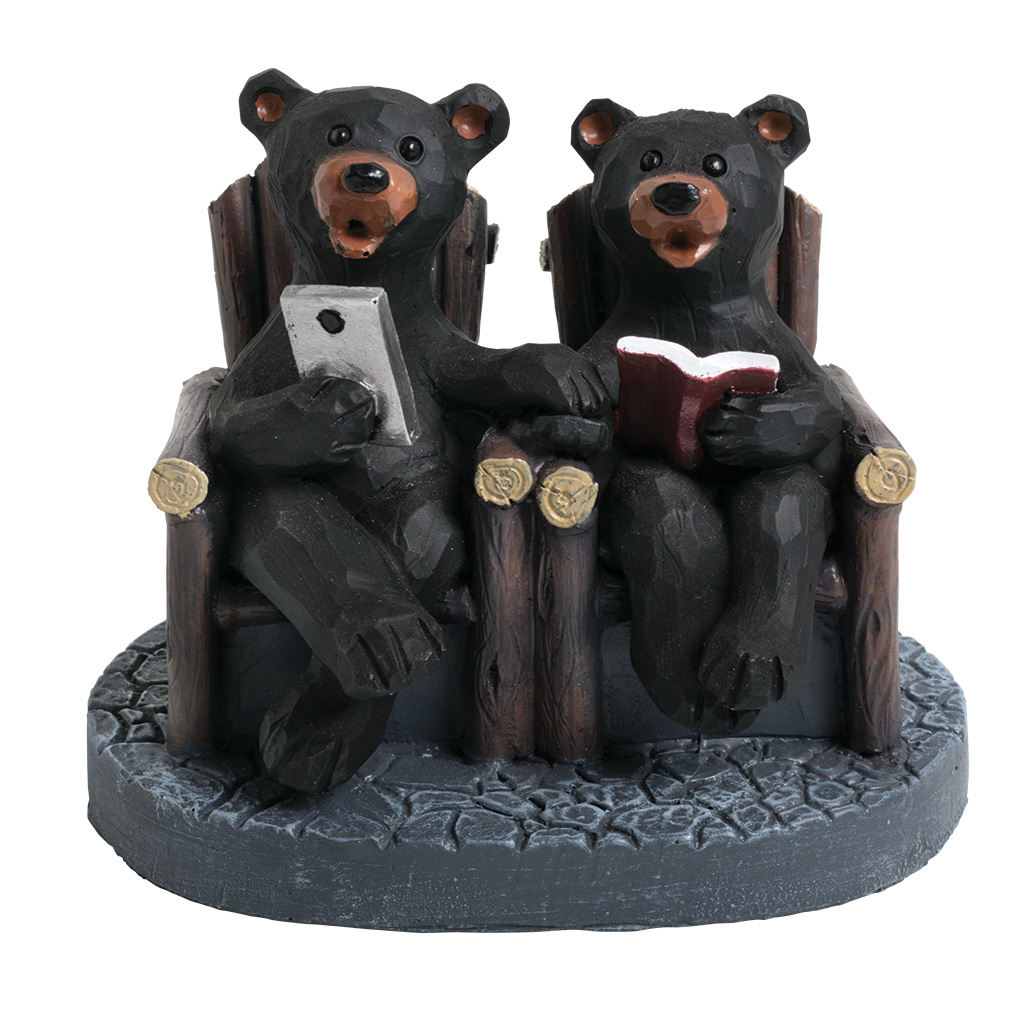 Bear Couple In Chairs 63582