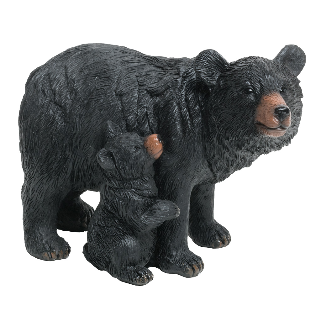 Standing Bear With Cub Figurine 63675