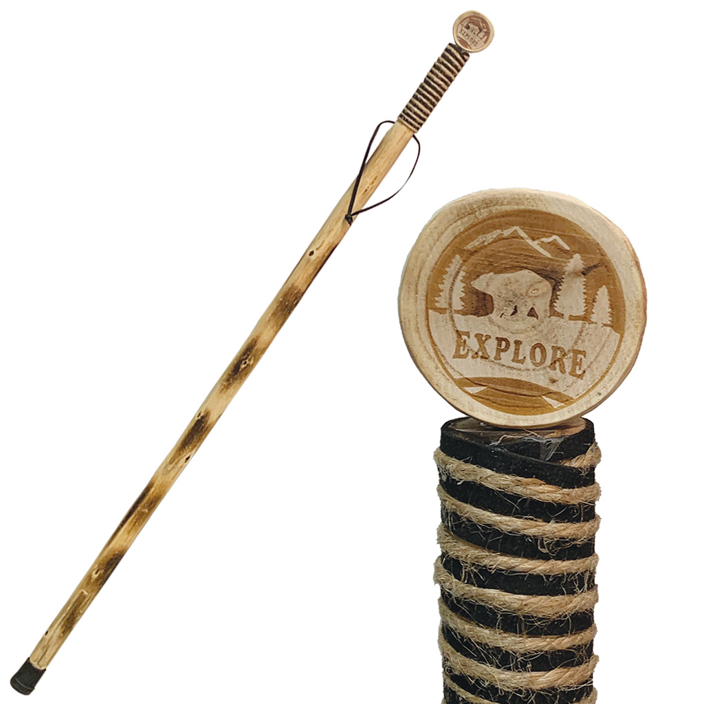 Bear Fabric Wrap Hiking Stick 63724