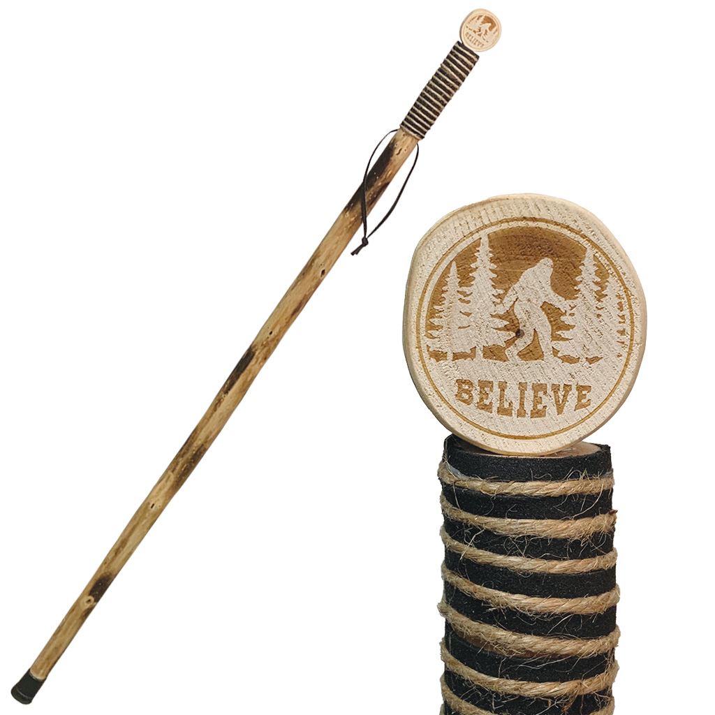 Big Foot Fabric Wrap Hiking Stick 63725