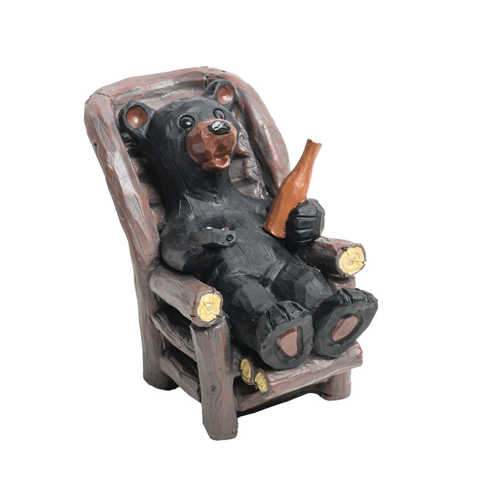 Lazy Bear Recliner Figurine 63765 View 2