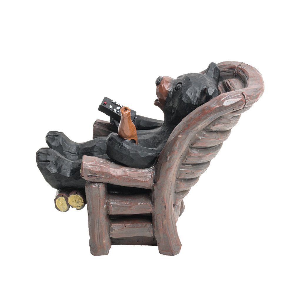 Lazy Bear Recliner Figurine 63765 View 3