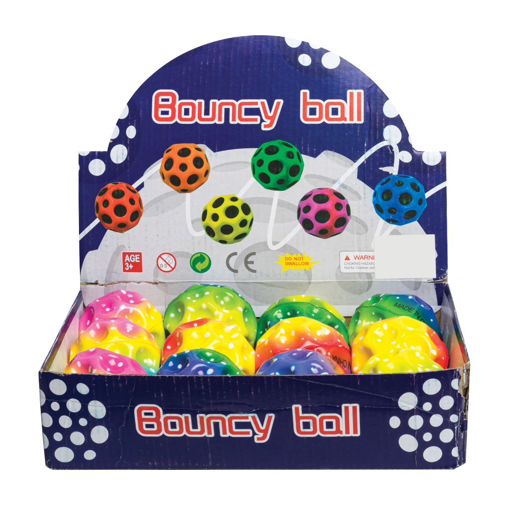 Colorful Bouncy Ball W/ Display 3A 63770 View 2